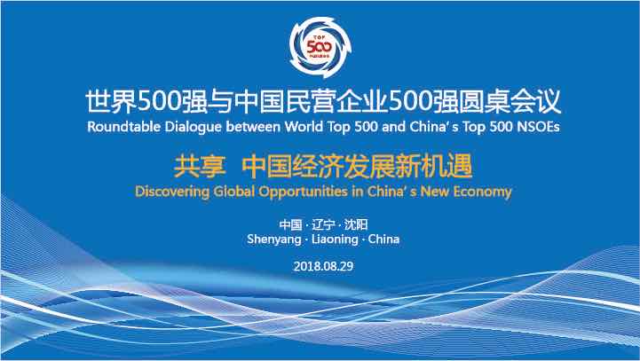 營(yíng)口世界500強(qiáng)與中國(guó)民營(yíng)企業(yè)500強(qiáng)圓桌會(huì)議在沈召開(kāi)
